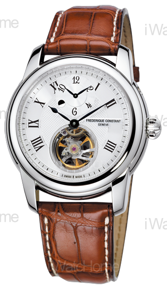 自製機芯兩地時間腕錶